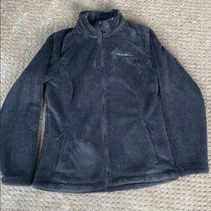 NWOT Eddie Bauer Bellingham Fleece-Charcoal Grey
